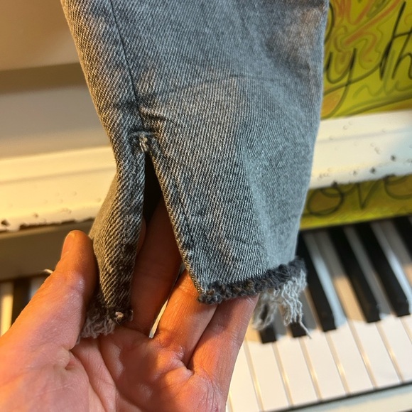 Kensie Vintage The Ultimate High Rise Skinny Charcoal Straight Leg Jeans 29" - Picture 5 of 10